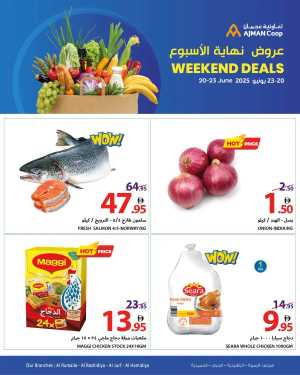 Weekend fresh deal In Ajman Coop Sharjah / Ajman